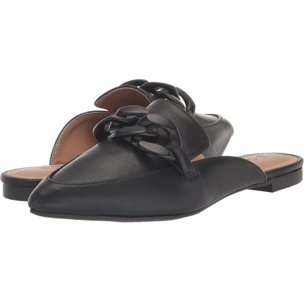 Espirit Petrona ballet flat black mule size 10 EUC - Picture 6 of 11